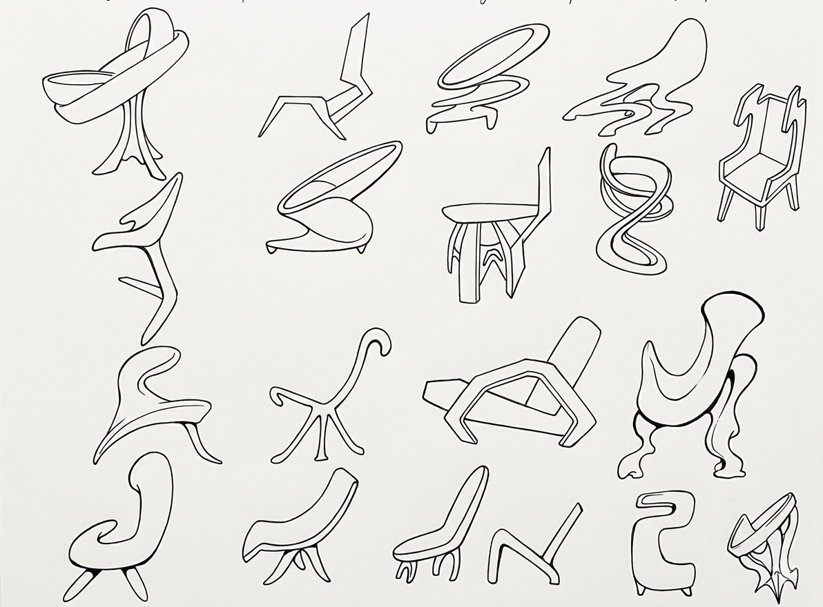 Form Exploration Sketches